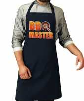 Bbq master barbeque keukenschort keukenschort navy heren