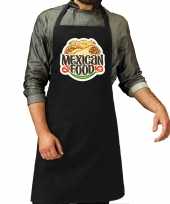 Mexican food keukenschort keukenschort zwart heren of dames