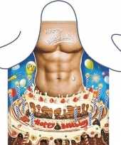 Sexy keukenschort happy birthday man