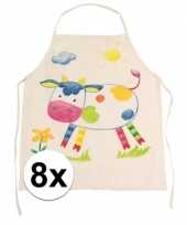 X onbedrukt keukenschort kinderen 10170717