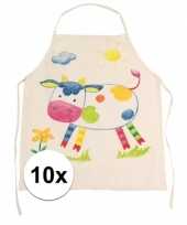 X onbedrukt keukenschort kinderen 10170718